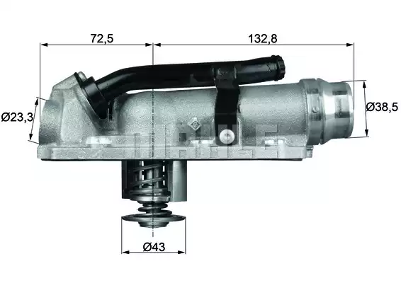 Thermostat, map-controlled | TM7105 MAHLE