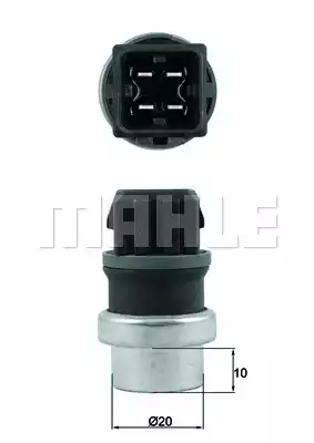 Temperature Sensor | TSE24 MAHLE