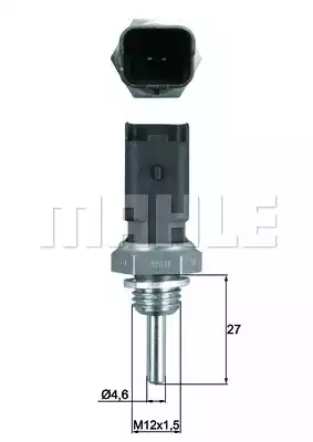Hararet Müşürü Fiat Idea 1.4 03-, Punto 1.4/1.9 03-12, Ford Ka 1.3 08-16, Lancıa Musa 1.3 09-12, Opel Astra H 1.9 05-10 | TSE25 MAHLE