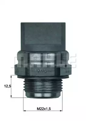 TSW33 Fan Müşürü Temperature Switch | MAHLE