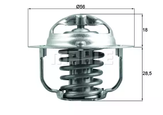 Thermostat İnsert | TX20888D MAHLE