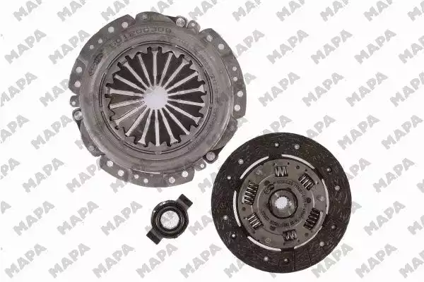 Debriyaj Seti BASKI+DİSK+BİLYA Citroen C15 1.8 D, Peugeot 205 1.8 D 83-90 | 015200900 MAPA