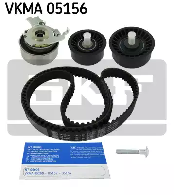 Triger Gergi Seti (Opel Astra G H Corsa C Combo 1.6 Vectra C) | VKMA05156 SKF