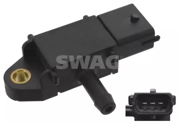 Sensör Egzoz Basınç Astra H-J / Corsa C-D / Insignia / Mokka 04=> Z13DTH-A13DTE-A13DTC | 40945772 SWAG