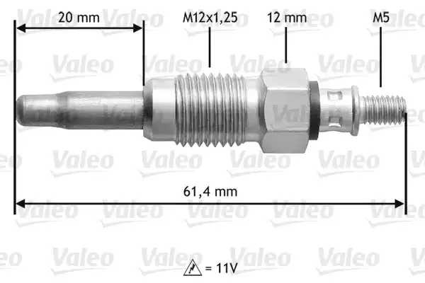 Kizdirma Bujısı VW Audi | 345108 VALEO