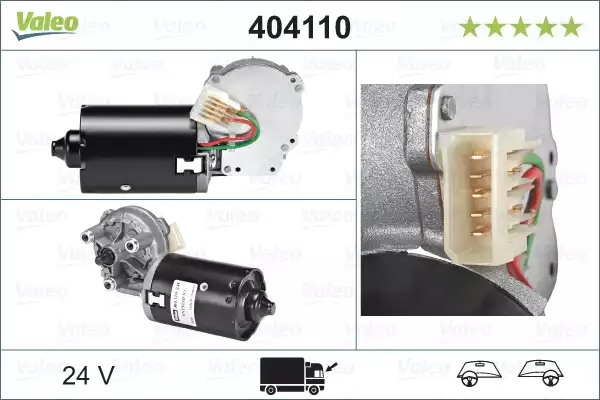 404110 Silecek Motoru Matec | VALEO