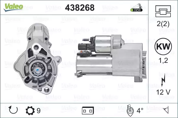 Marş Motoru Vag | 438268 VALEO