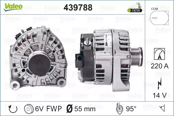 Alternatör BMW | 439788 VALEO