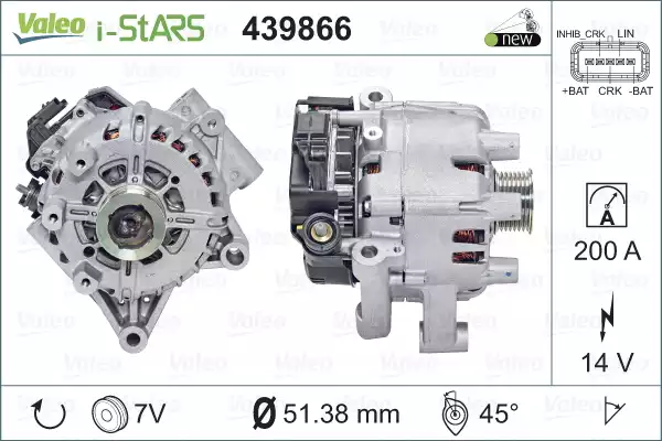 Istars Subaru Impreza STOP&START | 439866 VALEO