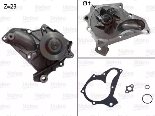 VAL 506624 Devirdaim Toyota Carina | VALEO
