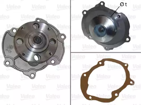 Devirdaim Saab 9-3 Opel Vectra | 506866 VALEO