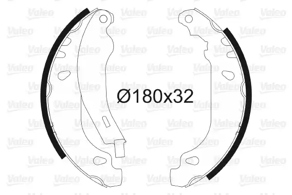 Kampana Balata ( Peugeot 306 1.8 Citroen Zx Xsara ) | 562084 VALEO