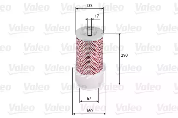 Hava Filtresi Mitsubishi L 300 2.5 D, Galloper 2.5D | 585636 VALEO