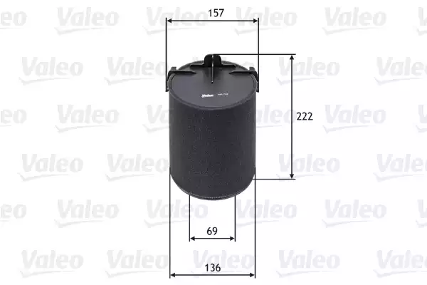 Hava FILTRESI-SUNGERLI (VW Caddy 04-15 Golf 04-14 Passat 06-15 Audi A3 04-13 Seat Leon 06-13 Skoda Octavia 04-08) | 585742 VALEO