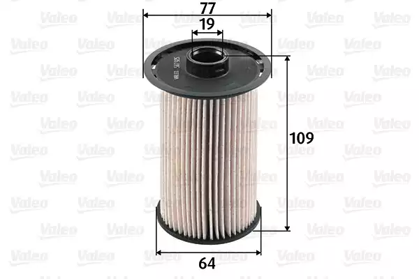Yakıt Filtresi (Mazot) ( Ford Focus II Mondeo IV C-MAX S-MAX 1.8 TDCI 2005- ) | 587925 VALEO