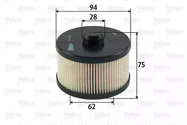 Yakıt Filtresi ( Chrysler Voyager IV 2.5 CRDI 2.8 Crd 00- ) | 587929 VALEO