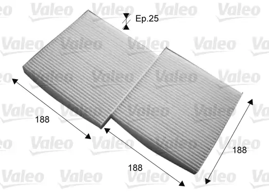 Kabin Filtresi BMW X3 | 715714 VALEO