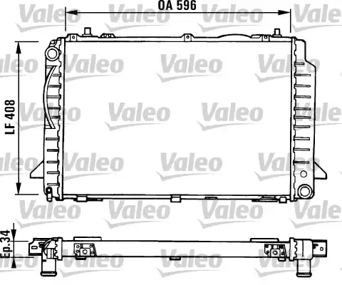 Radyatör Audi | 731429 VALEO