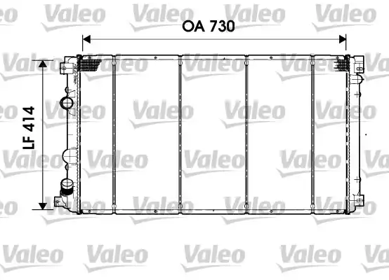 Radyatör Renault Master | 732919 VALEO