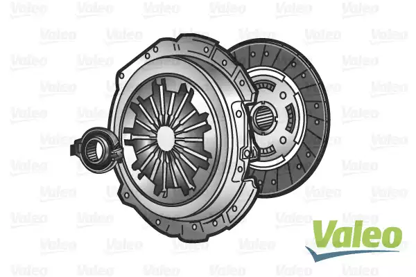 Debriyaj Seti (BASKI+DİSK+RULMAN) Peugeot 207, Ford Focus I - 1.6 TDCI | 877245 VALEO